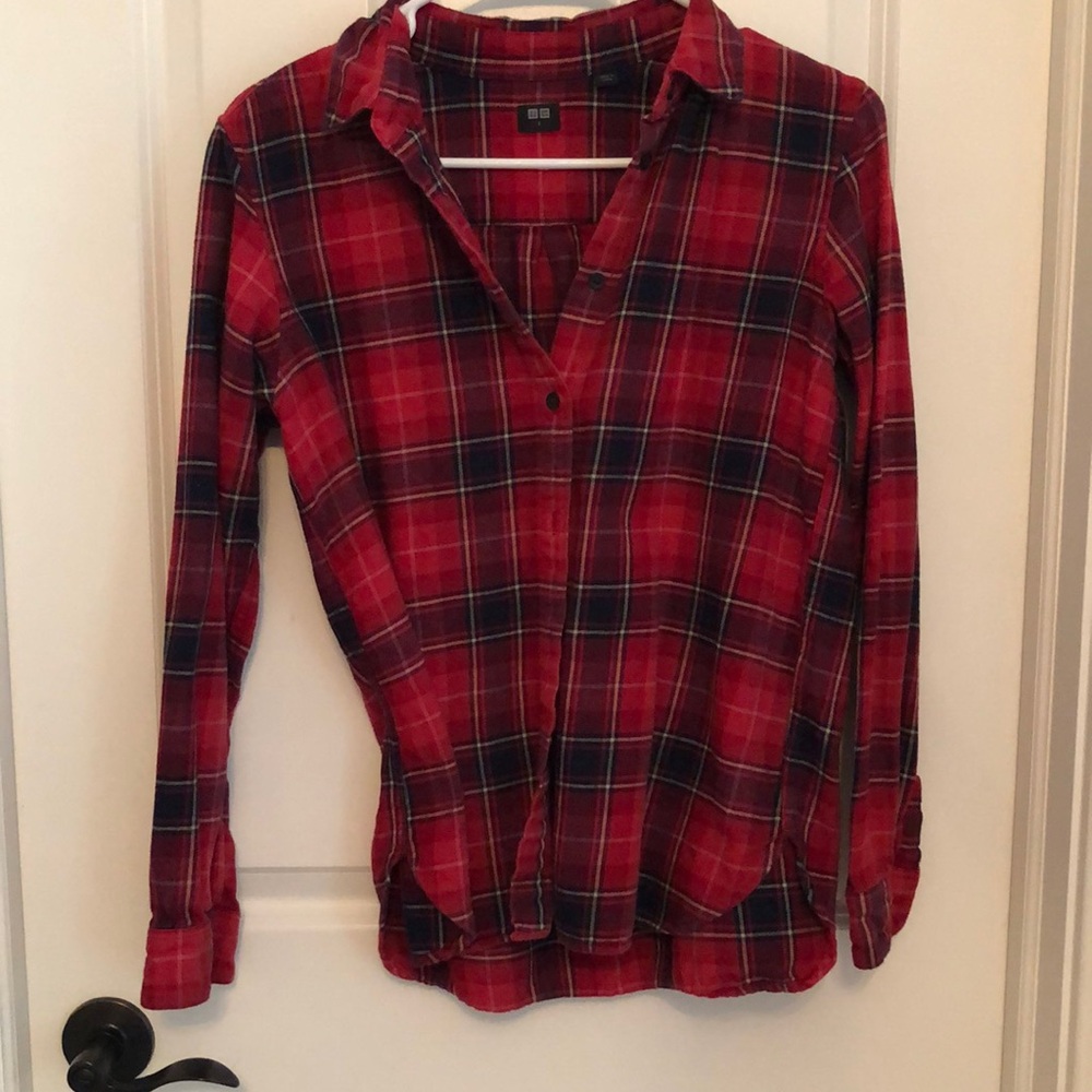 Flannel button down